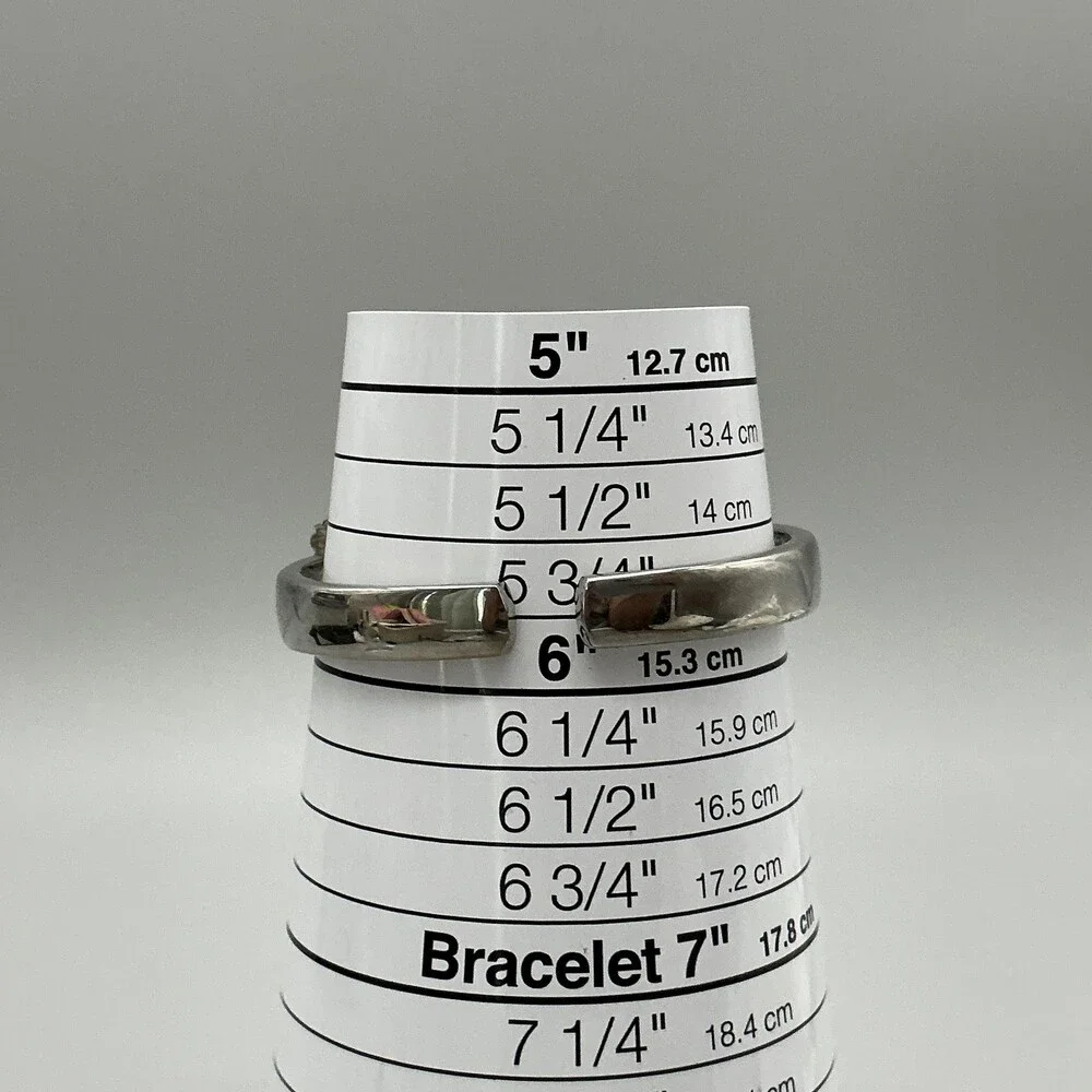 Xavier Womens Watch 27mm White Dial Silver Tone Dog Bangle Crystals New Battery